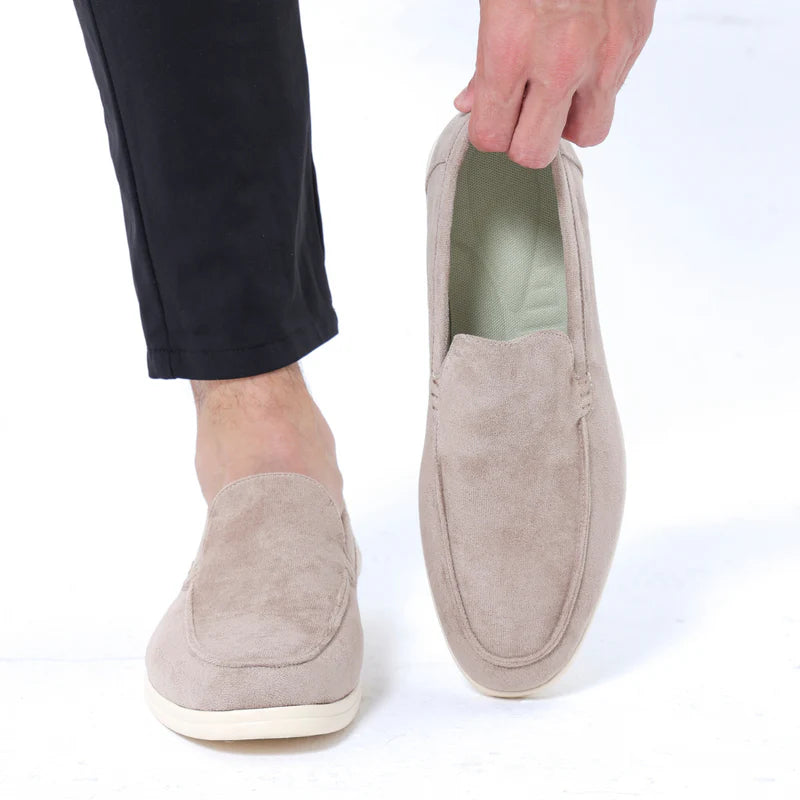 Suede Loafers