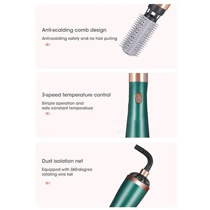 3 in 1 Dryer and Straightening Brush